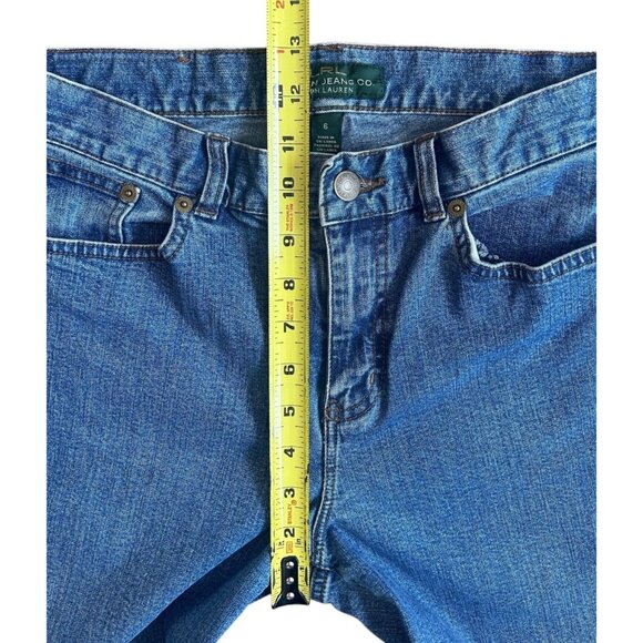LRL Lauren Jeans Co. Ralph Lauren Women's Jeans Classic Boot Cut Stretch Size 6 - Picture 13 of 15